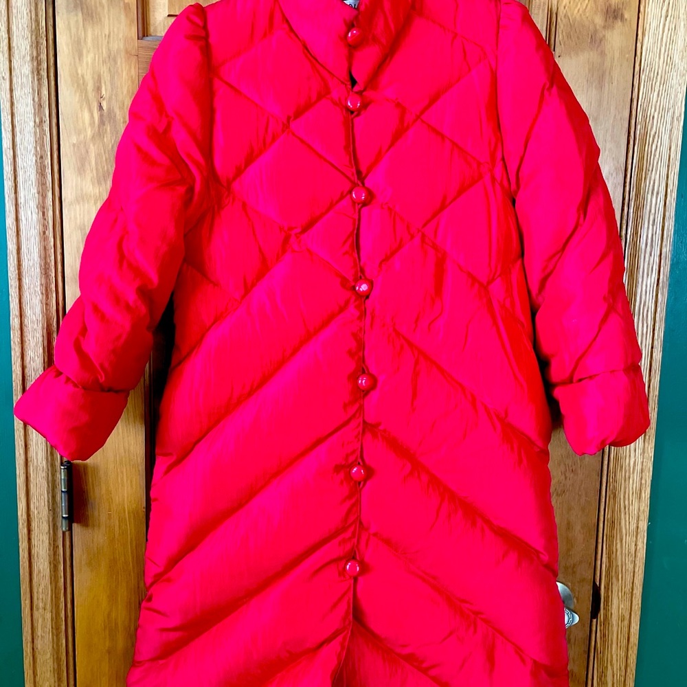 Bill Blass Vintage Down Filled Dress Coat